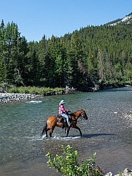River Crossing - Lost Trail Ride - Anchor D