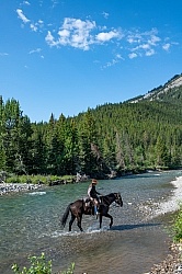 River Crossing - Lost Trail Ride - Anchor D