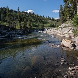 In Camp - Anchor D - Lost Trail Ride