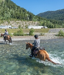 River Crossing - The Lost Trail Ride - Anchor D