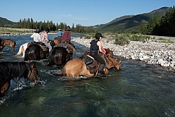 River Crossing - The Lost Trail Ride - Anchor D