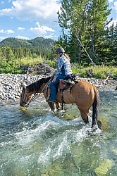 River Crossing - The Lost Trail Ride - Anchor D