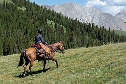 On The Trails - Lost Trail Ride - Anchor D