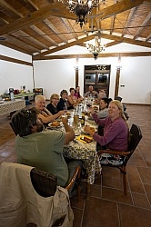 Dinner at Villa Casele Leto Dinner at Villa Casele Leto