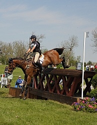 Jessica Hampf and High Society III Rolex 2011