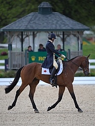 Jessica Hampf and High Society III Rolex 2011