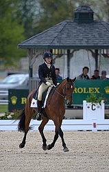 Jessica Hampf and High Society III Rolex 2011
