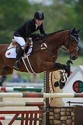 Jessica Hampf and High Society III Rolex 2011