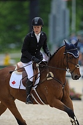 Jessica Hampf and High Society III Rolex 2011
