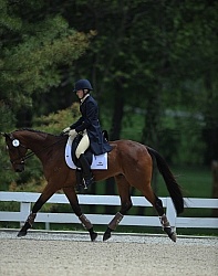 Jessica Hampf and High Society III Rolex 2011