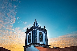 Town of Cedros Faial Azores