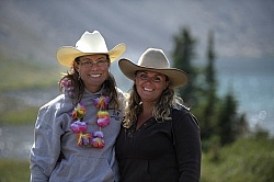 Wild Deuce Owners brenda and terri on the Wild Deuce Womens Retreat