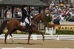 Ashley Holzer and Pop Art perform at the 2010 Alltech World Equestrian Games