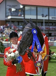 Beth Underhill and Monopoly Spruce Meadows 1994 Beth Underhill and Monopoly Spruce Meadows 1994