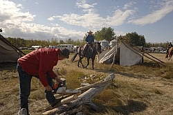 Wild Deuce Working Mountain Horse Competition