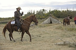 Wild Deuce Working Mountain Horse Competition