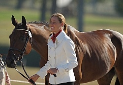 Rebecca Howard and Riddle Master WEG 2010
