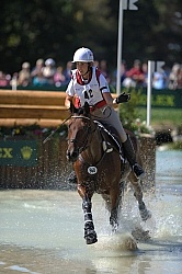 Rebecca Howard and Riddle Master WEG 2010