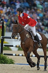 Rebecca Howard and Riddle Master WEG 2010