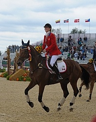 Selena O'Hanlon and Columbo WEG 2010