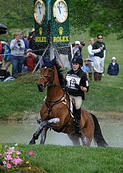 Jessica Hampf and High Society III Rolex 2012