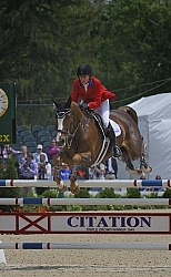Karen O'Connor and Mr. Medicott Rolex 2012