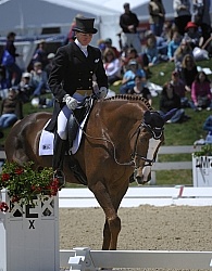 Karen O'Connor and Mr. Medicott Rolex 2012