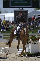 Karen O'Connor and Mr. Medicott Rolex 2012