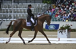 Karen O'Connor and Mr. Medicott Rolex 2012