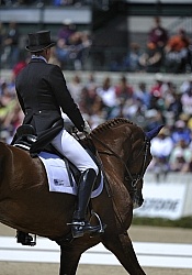 Karen O'Connor and Mr. Medicott Rolex 2012