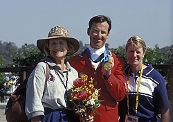 David O'Connor wiht karen and Mom Sydney Olympics