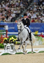 Juan Manuel Munoz Diaz and Fuego XII, Hong Kong Olympics