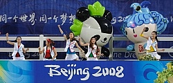 Mascots at the Hong Kong Olympics