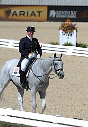 Rebecca Holder and Courageous Comet WEG 2010