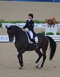 Belinda Trussell and Anton WEG 2010