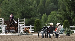 Judging the Rope Gate in the Trail Class