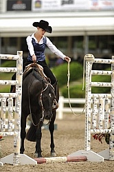 The Rope Gate in Trail Class