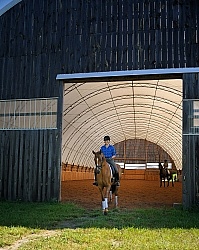 Oldenburg Leaving the Indoor Arena
