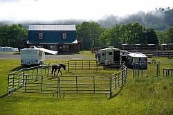 Camp Set Up at Pure Country Campground New Berlin N.Y.
