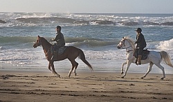 Riding on the beach at Ricochet Ridge Ranch Riding on the Beach at Ricochet Ridge Ranch