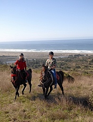 Riding at Simcha with Ricochet Ridge Ranch