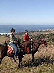 Riding at Simcha with Ricochet Ridge Ranch