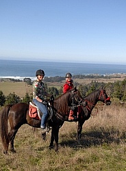Riding at Simcha with Ricochet Ridge Ranch