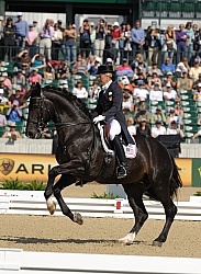 Tina Konyot on Calecto V Alltech WEG Dressage
