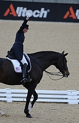 Katherine Bateson-Chandler and Nartan WEG 2010