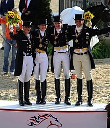 Alltech WEG Dressage German Dressage Team WEG 2010