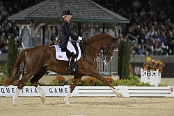 Laura Bechtolsheimer and Mistral Hojris  WEG 2010