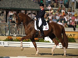Laura Bechtolsheimer and Mistral Hojris  WEG 2010