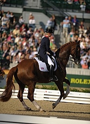 Laura Bechtolsheimer and Mistral Hojris  WEG 2010