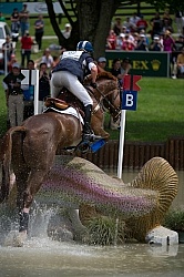 Karen O Connor and Mr. Medicott Rolex 2012 Hind legs in Action